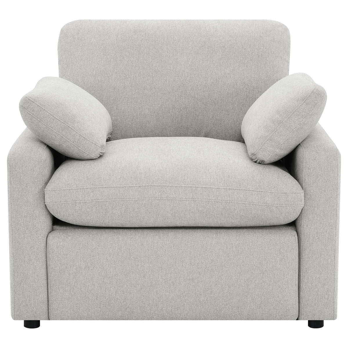 Collins Upholstered Power Recliner Chair - Grey