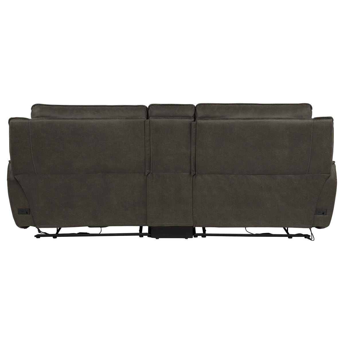 Marcell 3-Piece Power Reclining Loveseat with Charging Console Grey