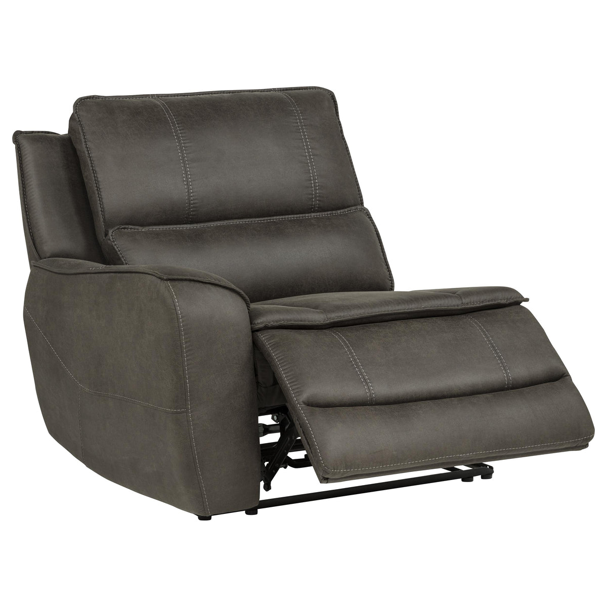 Marcell 3-Piece Power Reclining Loveseat with Charging Console Grey
