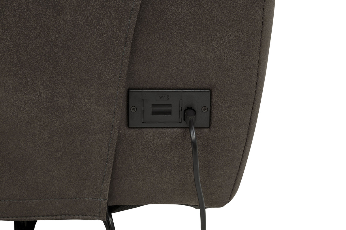 Marcell 3-Piece Power Reclining Loveseat with Charging Console Grey