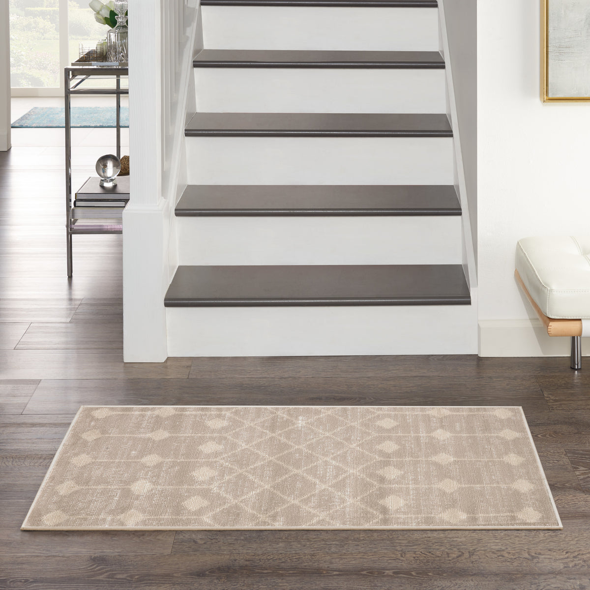 Grafix GRF37 Beige Rug - room scene