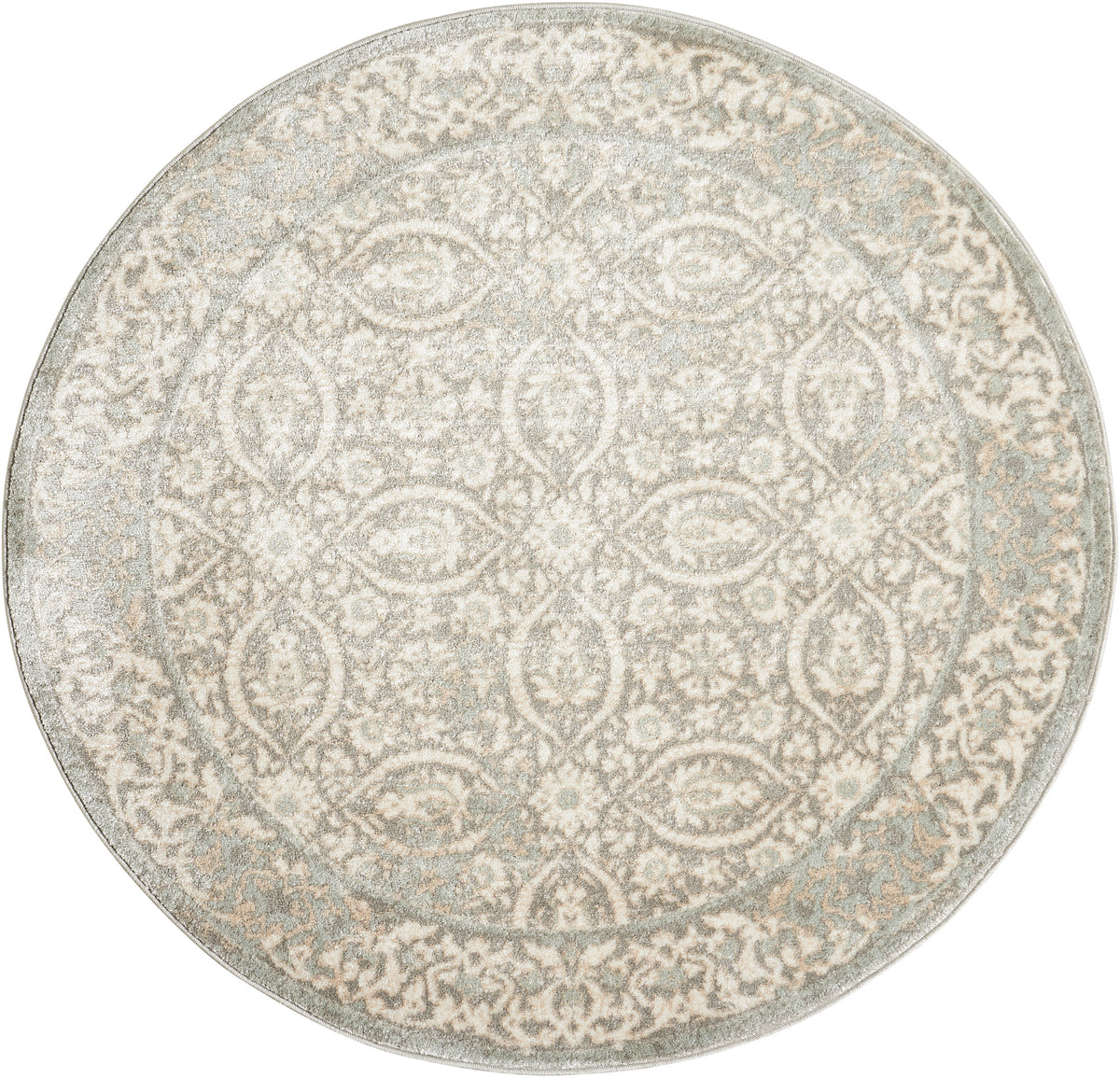Euphoria EUP05 Grey Rug - Round