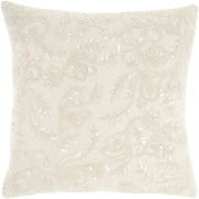 Sofia Z1610 Ivory 20" x 20" Throw Pillows