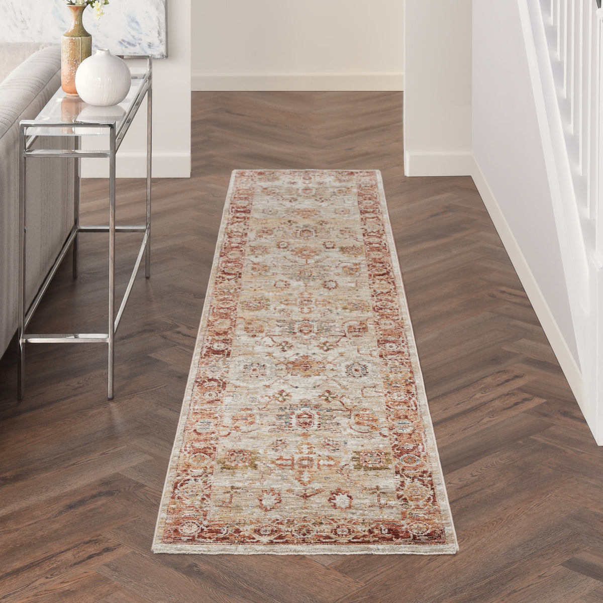 Sahar SHR02 Ivory Rug - room scene