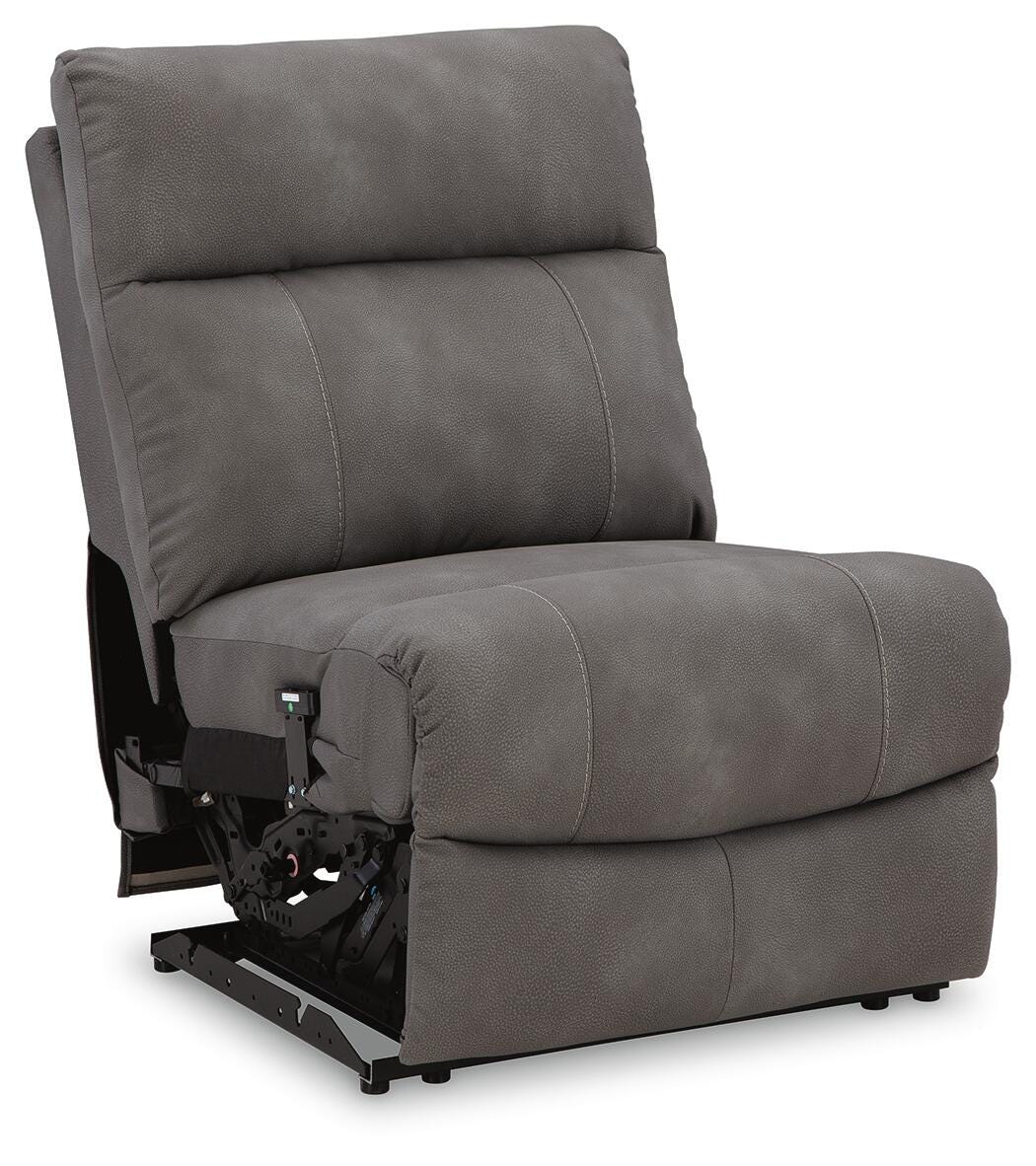 Next-Gen Durapella PWR Armless REC w/ADJ Headrest Microfiber
