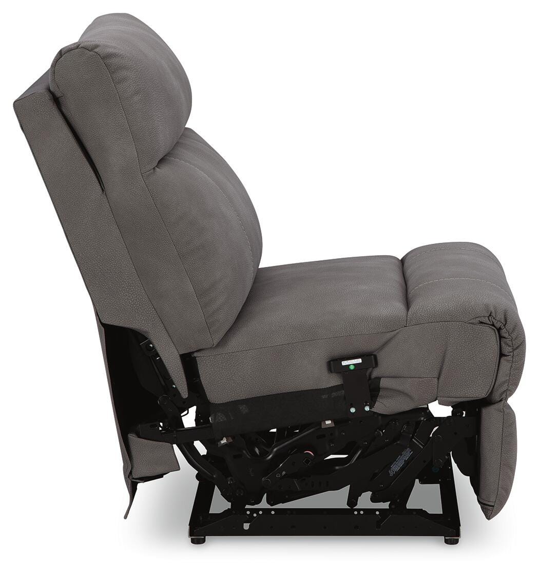 Next-Gen Durapella PWR Armless REC w/ADJ Headrest Microfiber