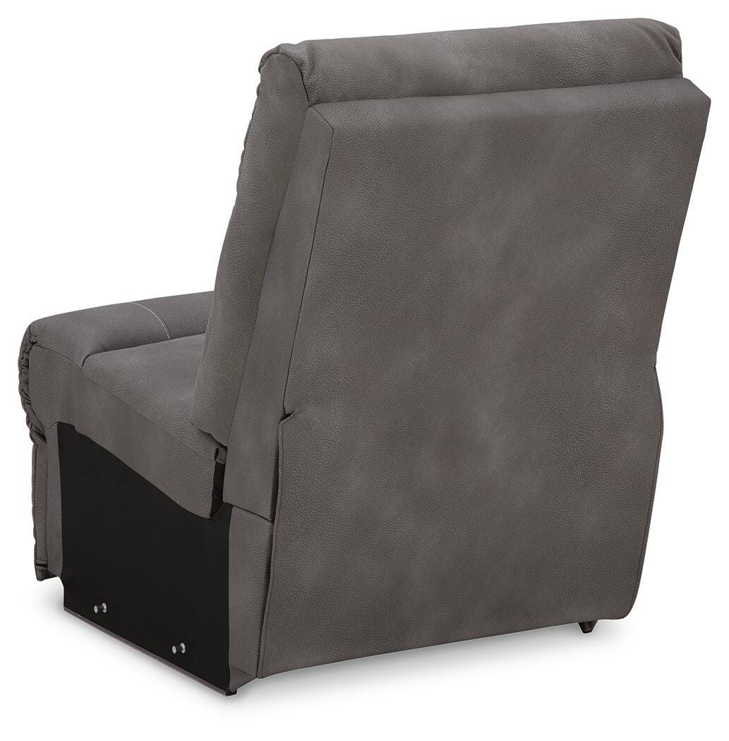 Next-Gen Durapella 4-Piece Power Reclining Sectional Microfiber