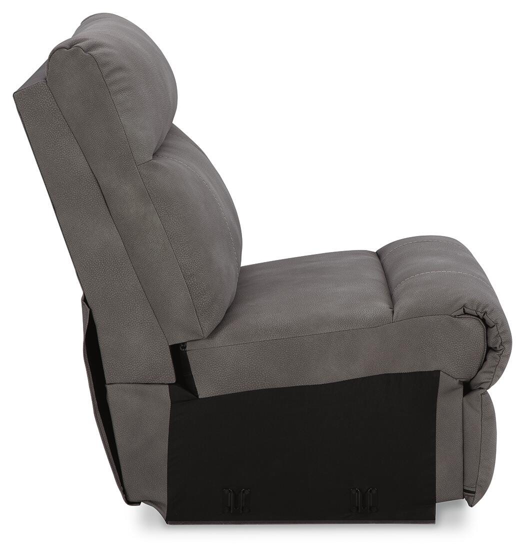 Next-Gen Durapella 4-Piece Power Reclining Sectional Microfiber