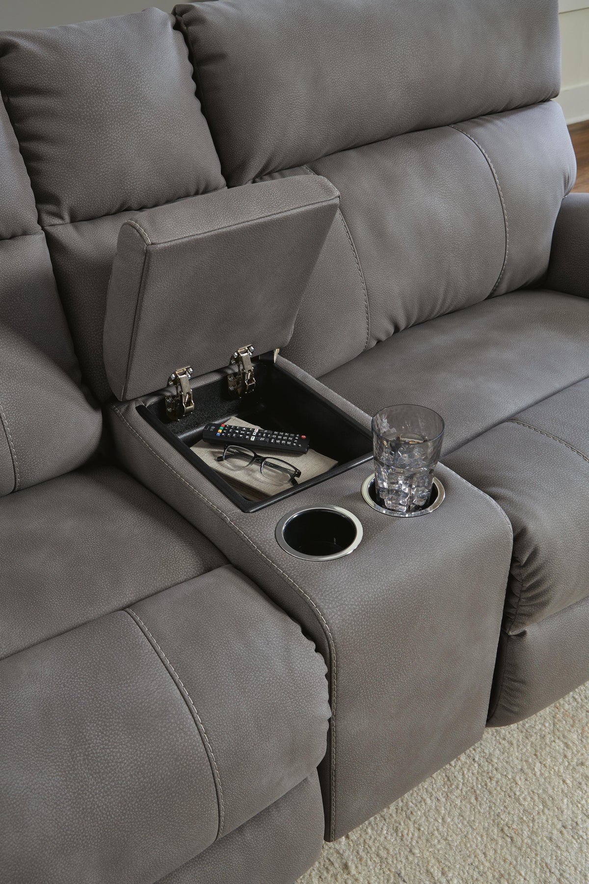 Next-Gen Durapella 6-Piece Power Reclining Sectional Microfiber