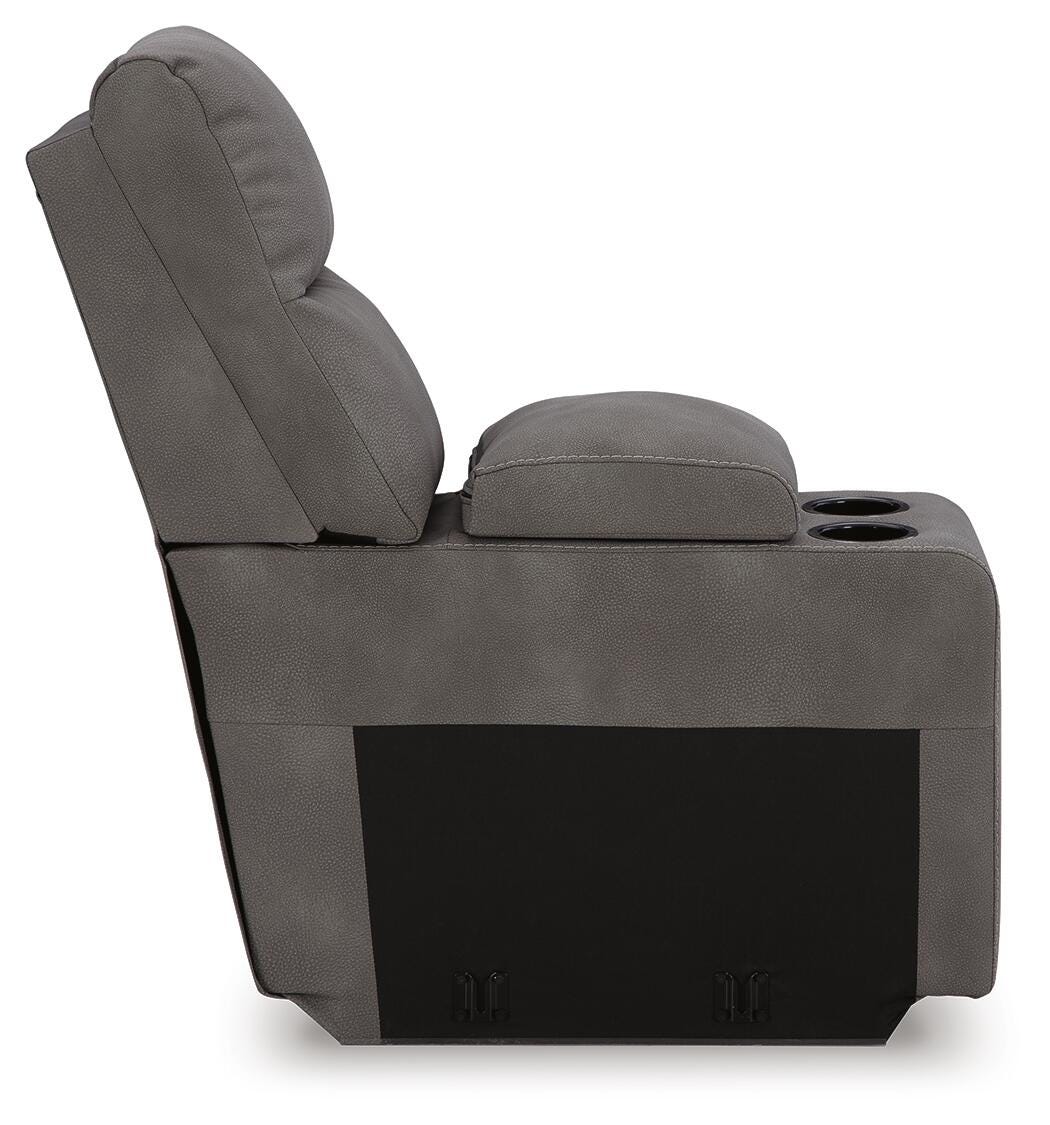 Next-Gen Durapella 5-Piece Power Reclining Sectional Microfiber