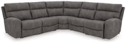 Next-Gen Durapella 5-Piece Power Reclining Sectional Microfiber