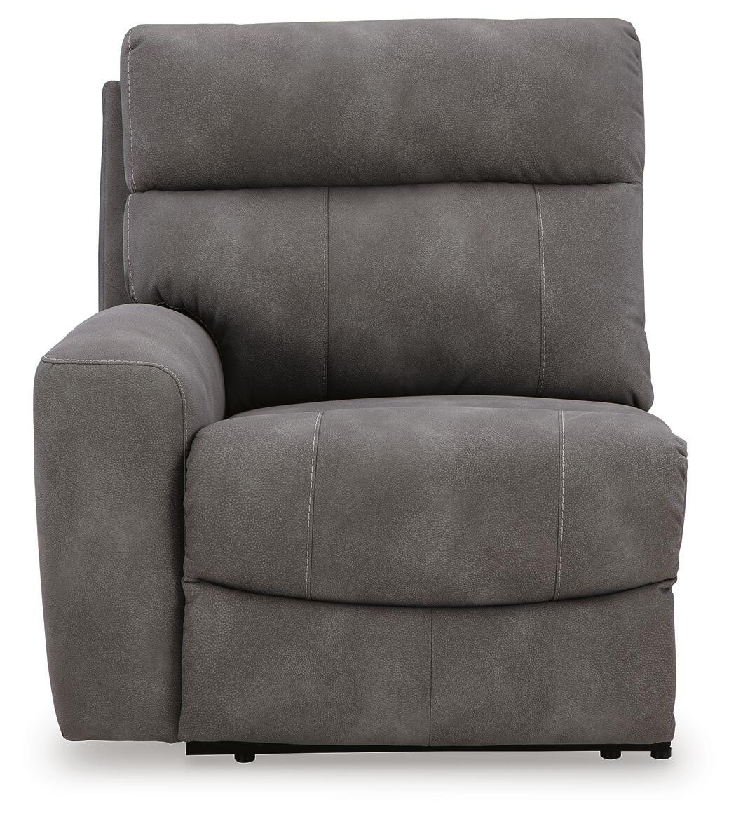 Next-Gen Durapella 4-Piece Power Reclining Sectional Microfiber