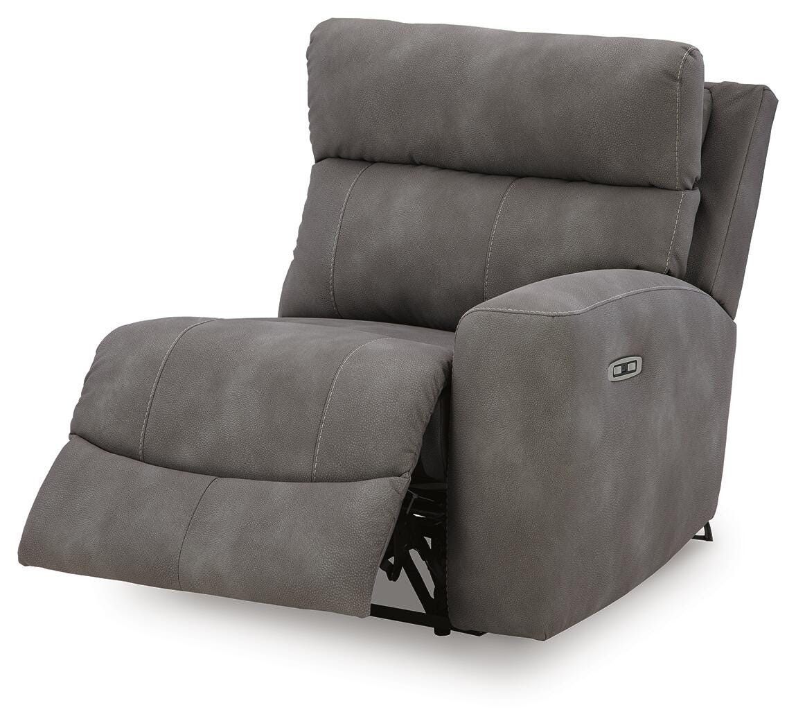 Next-Gen Durapella 5-Piece Power Reclining Sectional Microfiber