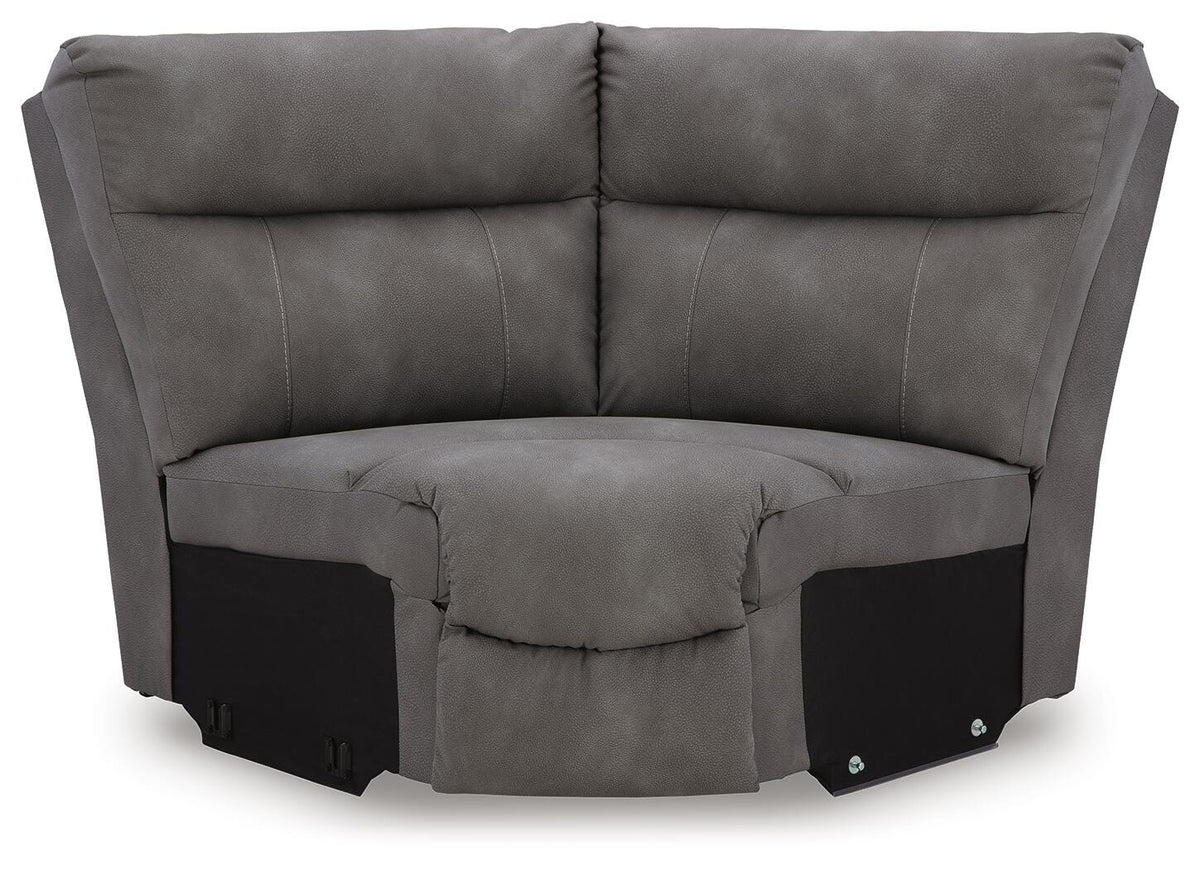 Next-Gen Durapella 5-Piece Power Reclining Sectional Microfiber