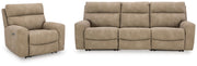 Next-Gen Durapella 3-Piece Sectional and Recliner