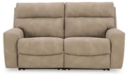 Next-Gen Durapella 2-Piece Power Reclining Sectional Loveseat Microfiber