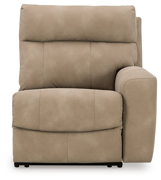 Next-Gen DuraPella Power Reclining Sectional Loveseat with Console