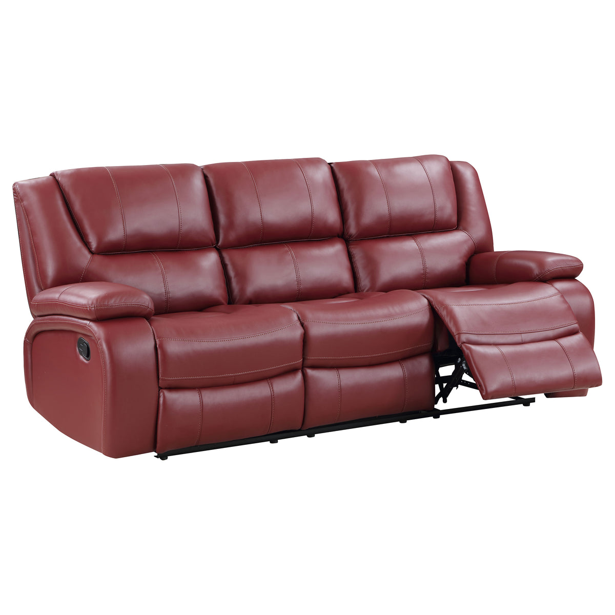 Camila 3-piece Upholstered Reclining Sofa Set