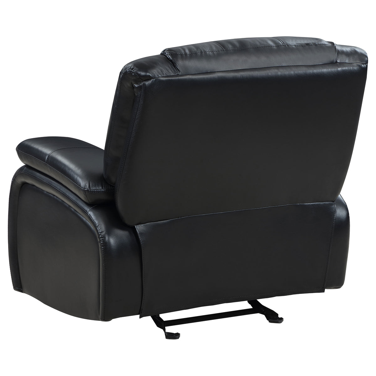 Camila 3-piece Upholstered Reclining Sofa Set - Black