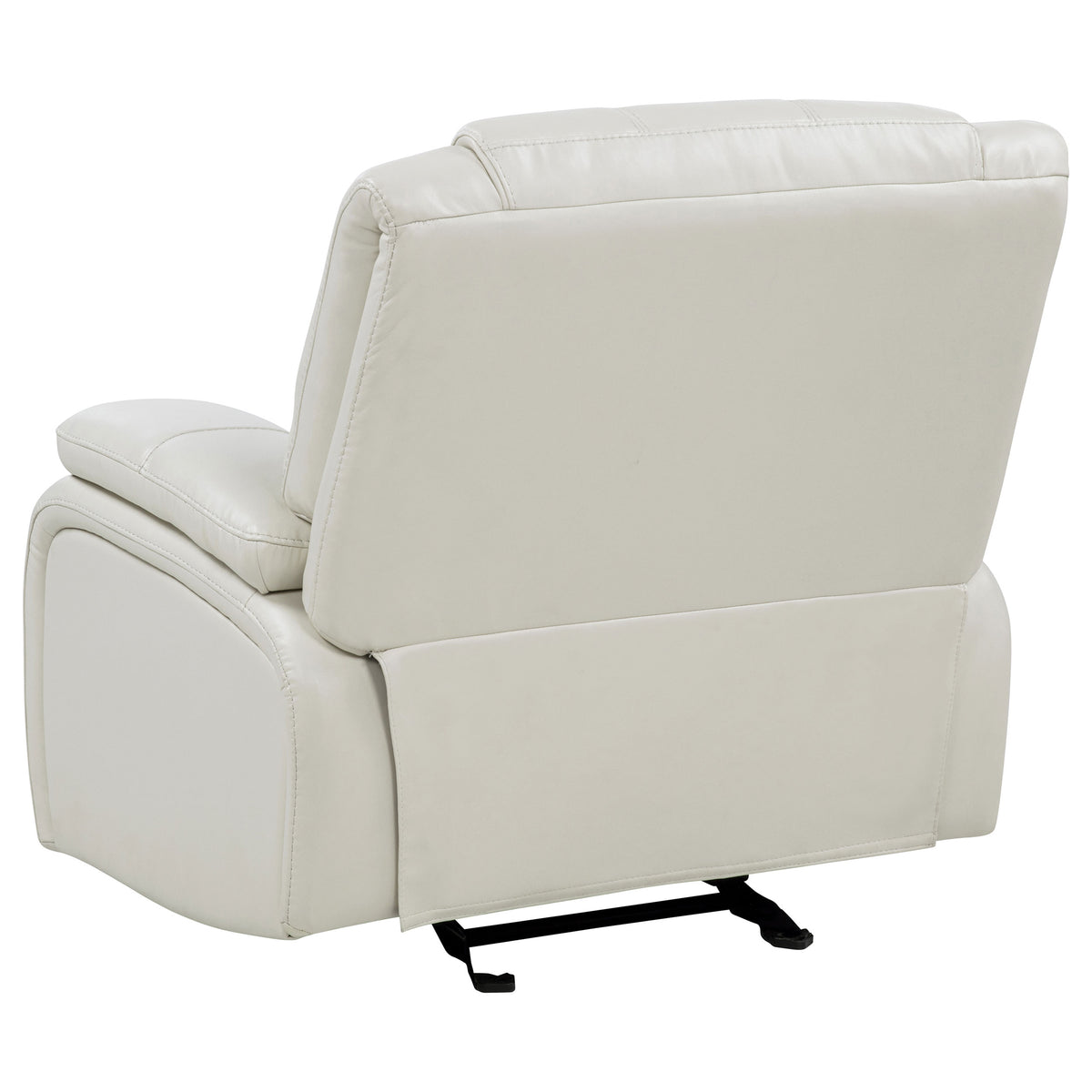 Camila 3-piece Upholstered Reclining Sofa Set - White