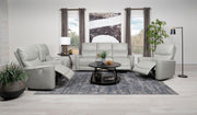 Greenfield 3-piece Power Reclining Sofa Set - Dove Grey