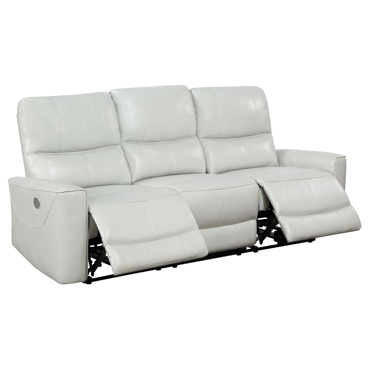 Greenfield 3-piece Power Reclining Sofa Set - Dove Grey