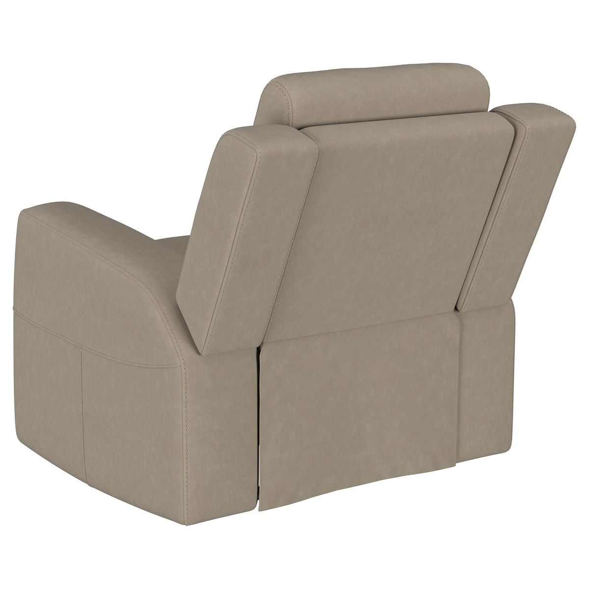 Brentwood Upholstered Recliner Chair - Taupe