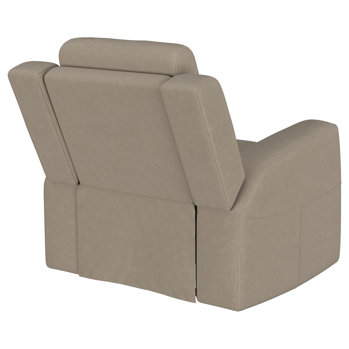 Brentwood Upholstered Recliner Chair - Taupe