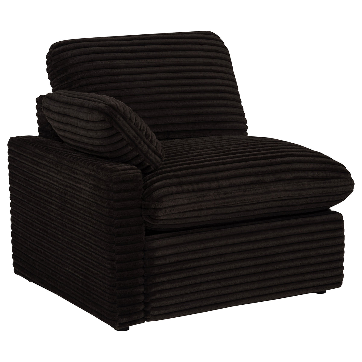 Collins Modular Power Recliner - Chocolate Brown, Left Arm Facing