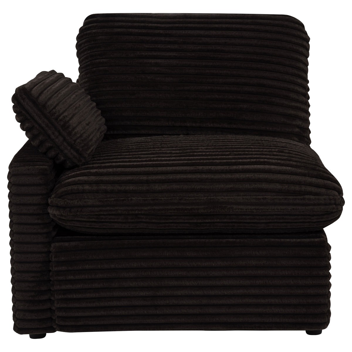 Collins Modular Power Recliner - Chocolate Brown, Left Arm Facing