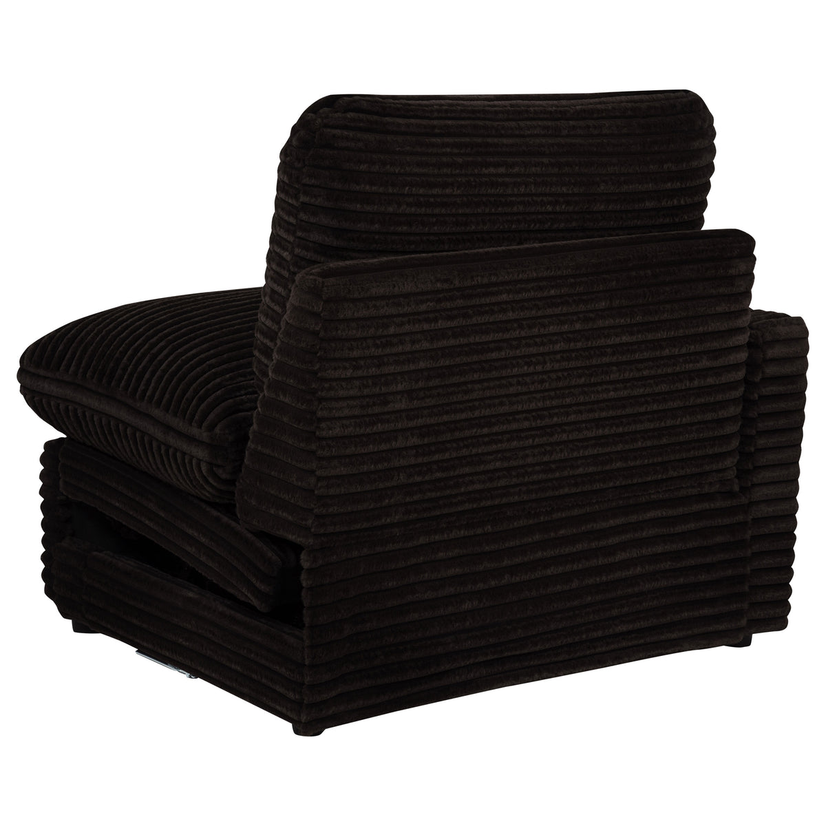 Collins Modular Power Recliner - Chocolate Brown, Left Arm Facing