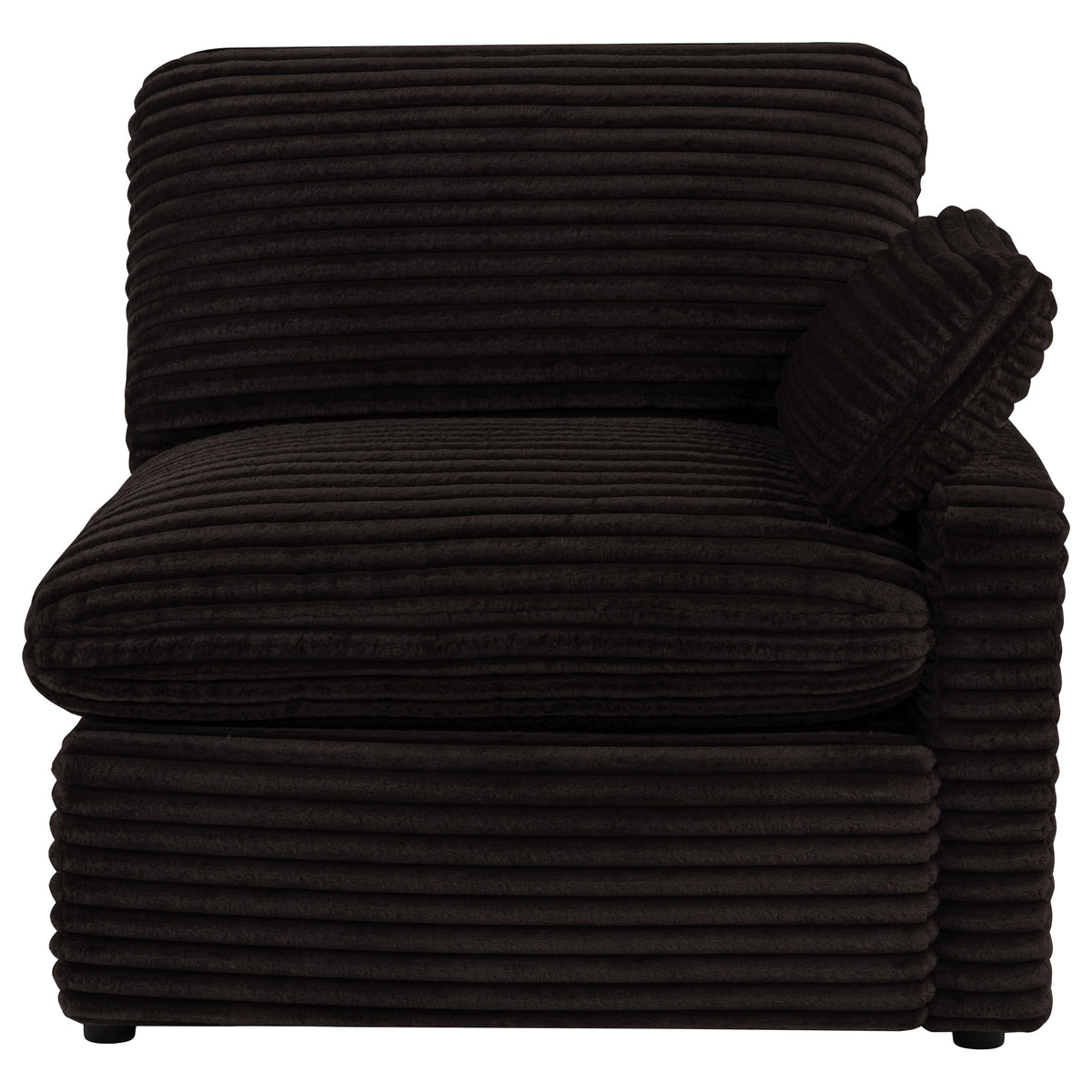 Collins Modular Power Recliner - Chocolate Brown, Right Arm Facing
