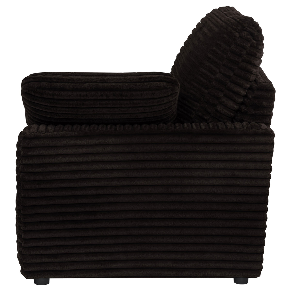 Collins Modular Power Recliner - Chocolate Brown, Right Arm Facing