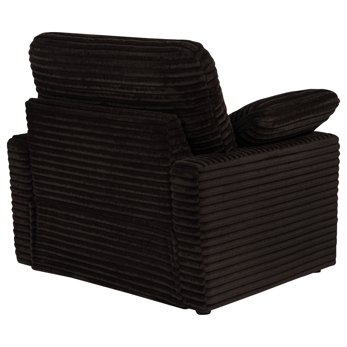 Collins Upholstered Power Recliner Chair - Chocolate Brown