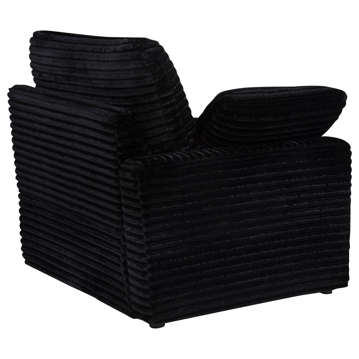 Collins Modular Power Recliner - Black, Left Arm Facing