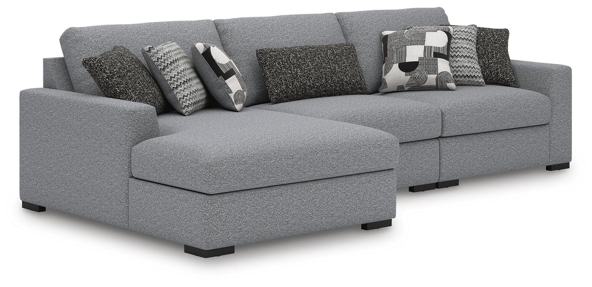 Bealton 3-Piece Sectional with Chaise Next-Gen Nuvella™ Performance Fabric