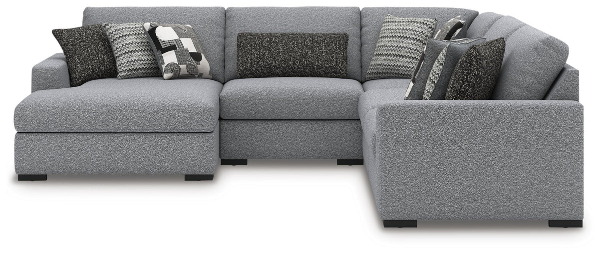 Bealton 5-Piece Sectional with Chaise Next-Gen Nuvella™ Performance Fabric