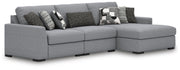 Bealton 3-Piece Sectional with Chaise Next-Gen Nuvella™ Performance Fabric