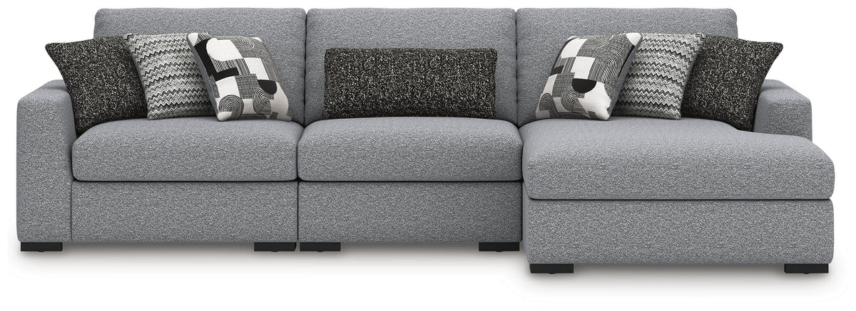 Bealton 3-Piece Sectional with Chaise Next-Gen Nuvella™ Performance Fabric