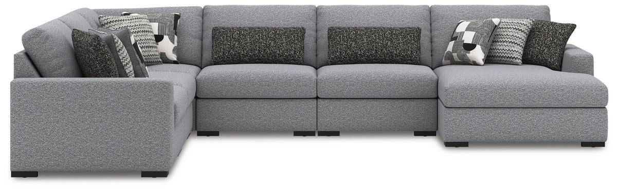 Bealton 6-Piece Sectional with Chaise Next-Gen Nuvella™ Performance Fabric
