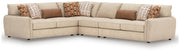 Seyler 4-Piece Sectional Chenille