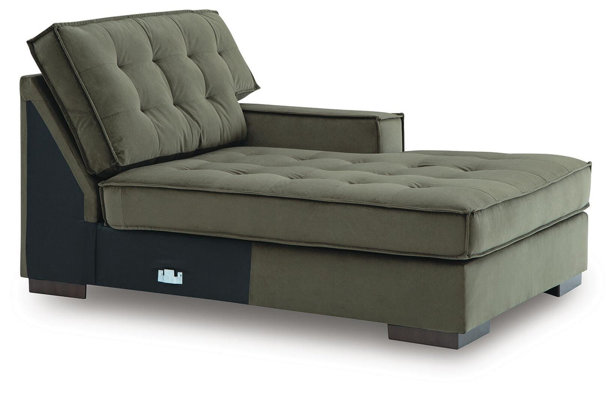 Caspian-Town RAF Corner Chaise Velvet