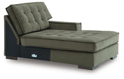 Caspian-Town RAF Corner Chaise Velvet