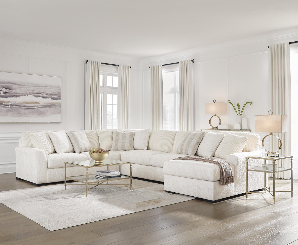 Chessington 4-Piece Sectional with Chaise Chenille