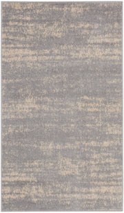 Nourison Essentials NRE03 Grey Beige Rug - Rectangle