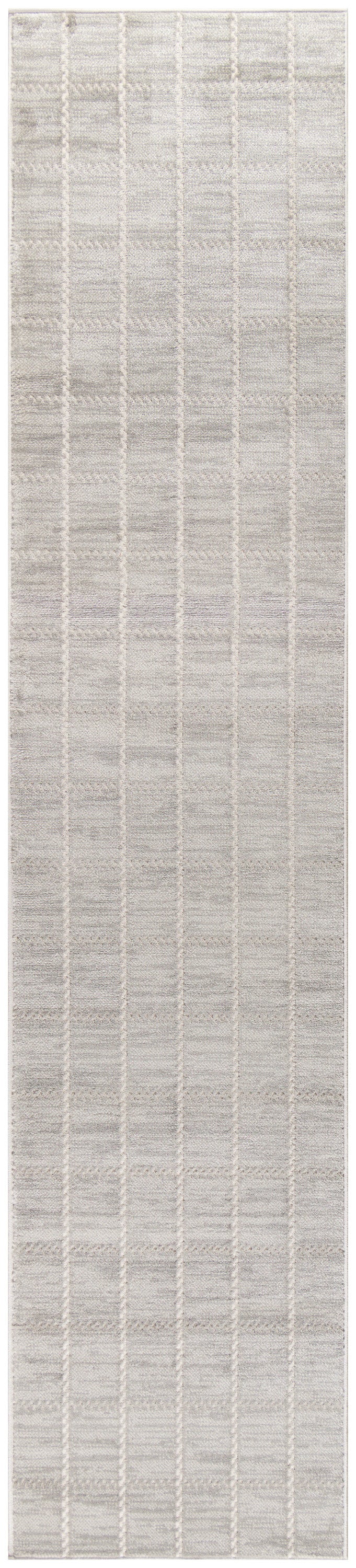 Serenity Home SRH05 Light Grey Rug - Runner