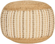 Lifestyle GC141 Ivory 20" x 20" x 12" Poufs