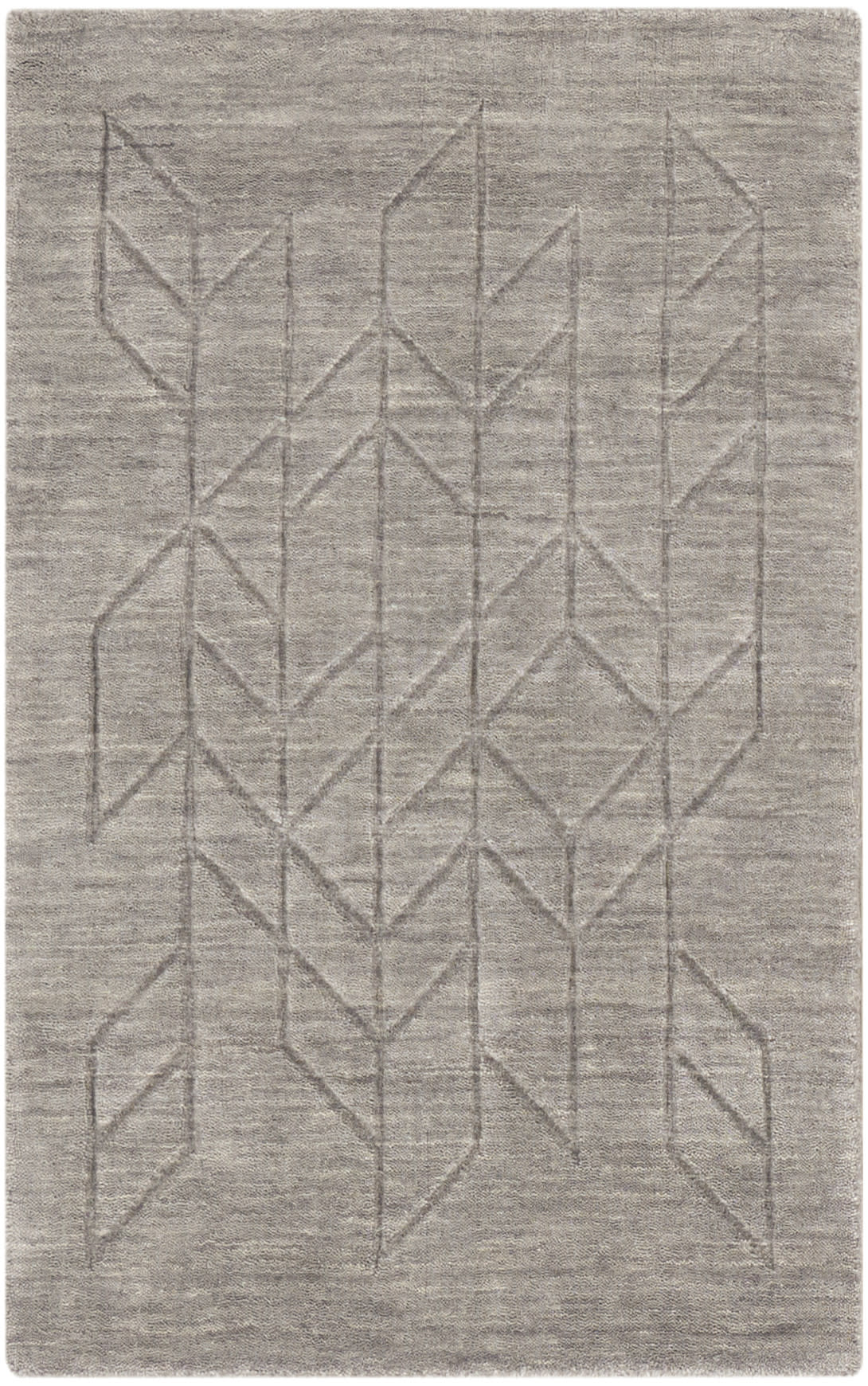 Alessia ALE01 Grey Rug - Rectangle