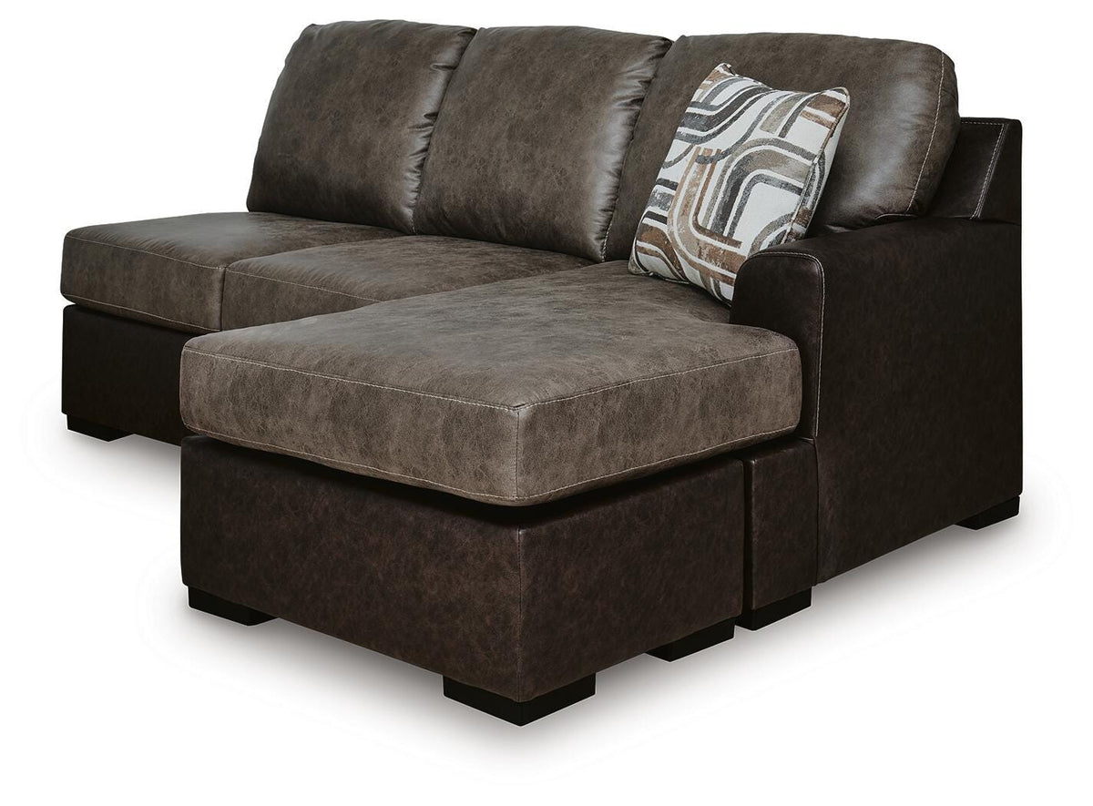 Castille Way RAF Sofa Chaise Faux Leather