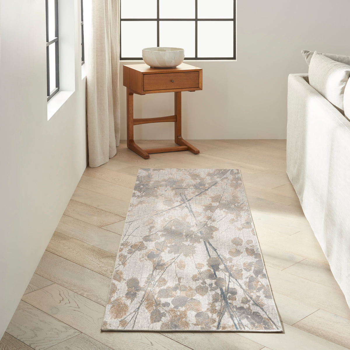 CK950 Rush CK957 Grey Multicolor Rug - room scene